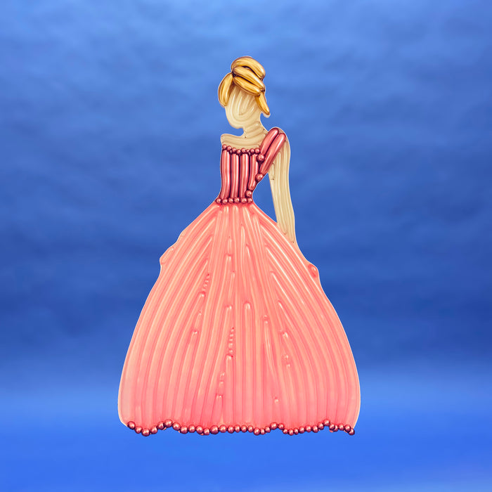 Princess Shape | Balloon Mosaic Frame| 59.05in x 39.37in