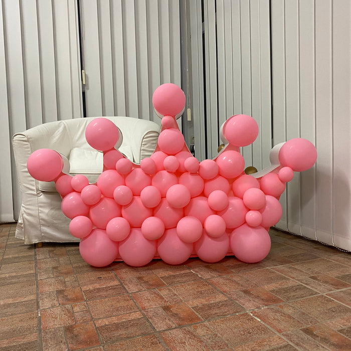 Crown Shape | Balloon Mosaic Frame| 31.5in x 51.2in