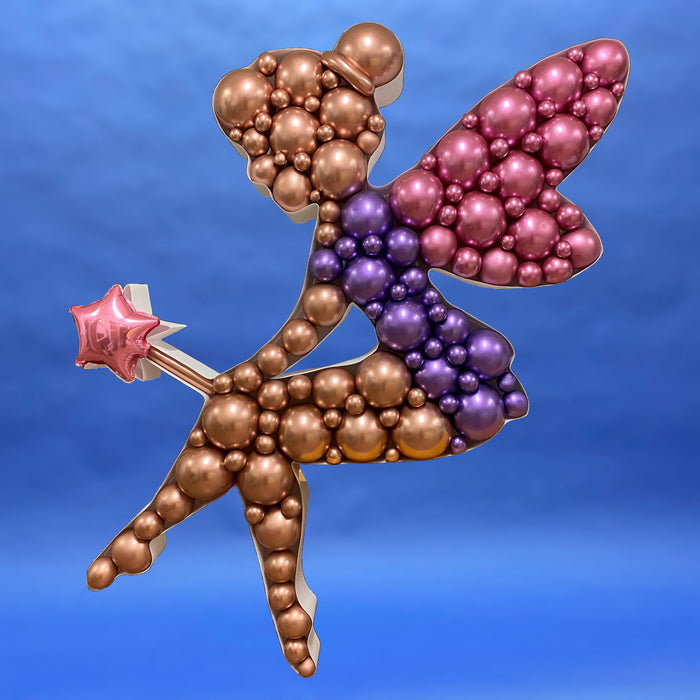 Fairy Shape | Balloon Mosaic Frame| 59.05in x 51.18in