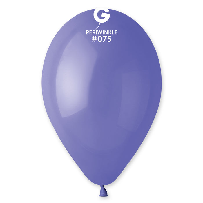 12" Latex Balloon - #075 Periwinkle - 50pcs