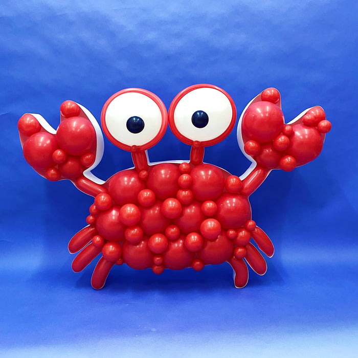 Crab Shape | Balloon Mosaic Frame| 35.43in x 53.54in
