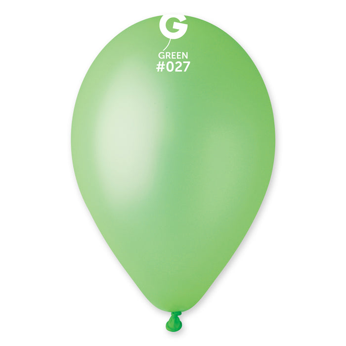 12" Latex Balloon - #027 Neon Green  - 50pcs