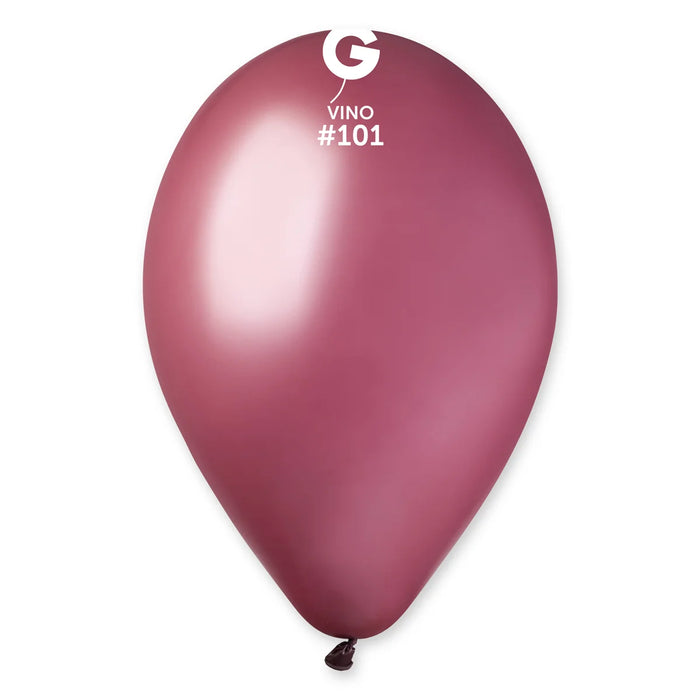 12" Latex Balloon - #101 Vino - 50pcs