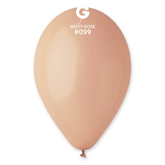 12" Latex Balloon - #099 Misty Rose - 50pcs