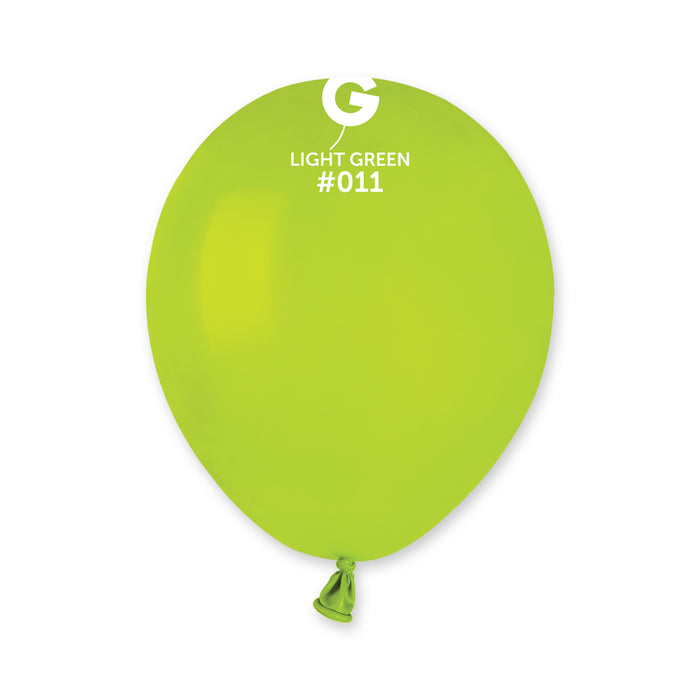 5" Latex Balloon - #011 Light Green - 100pcs