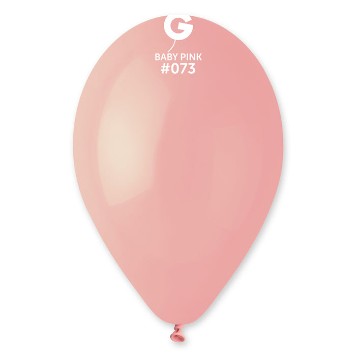 12" Latex Balloon - #073 Baby Pink - 50pcs