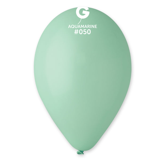 12" Latex Balloon - #050 Aquamarine - 50pcs