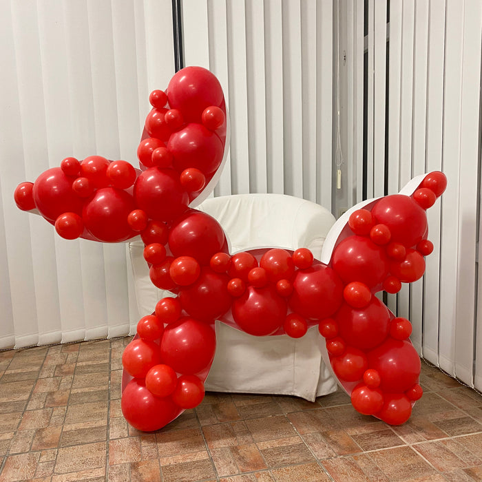 Balloon Dog Shape | Balloon Mosaic Frame| 47.25in x 57in