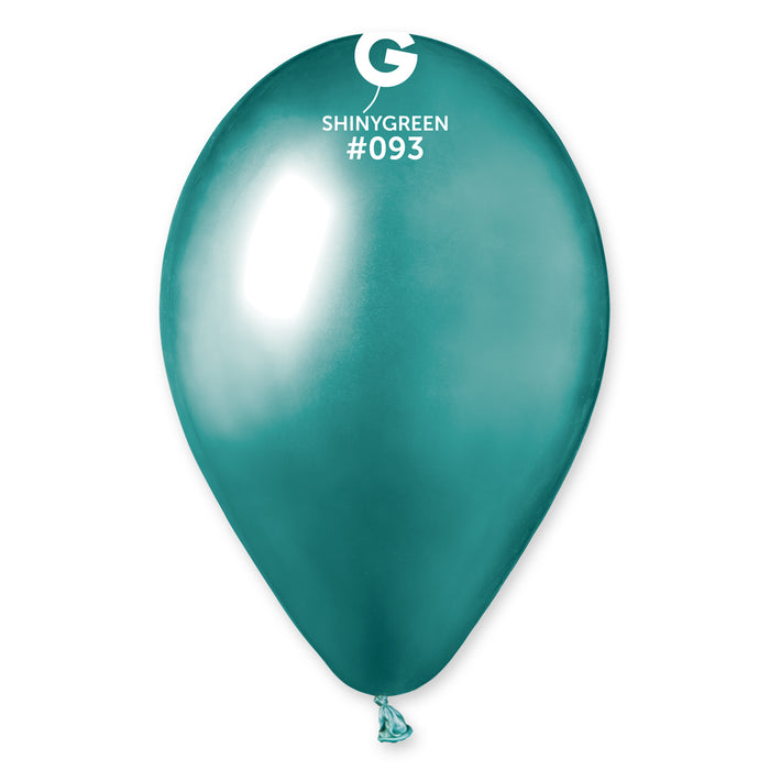 13" Latex Balloon - #093 Shiny Green - 25pcs