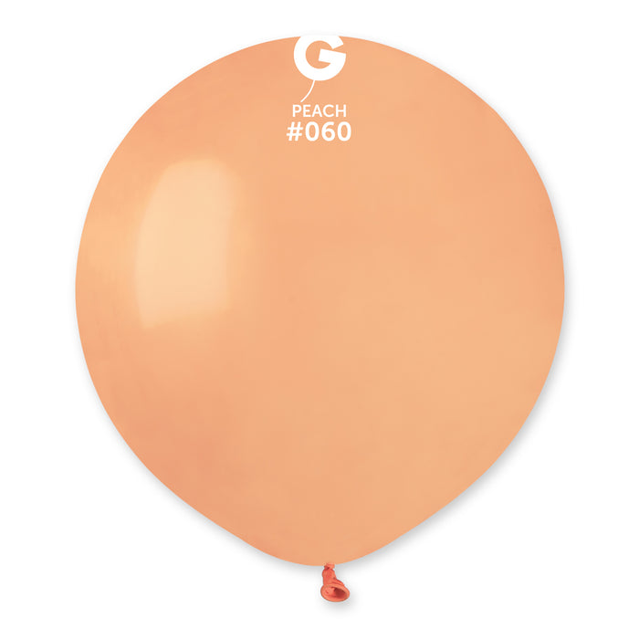 19" Latex Balloon - #060 Peach - 25pcs