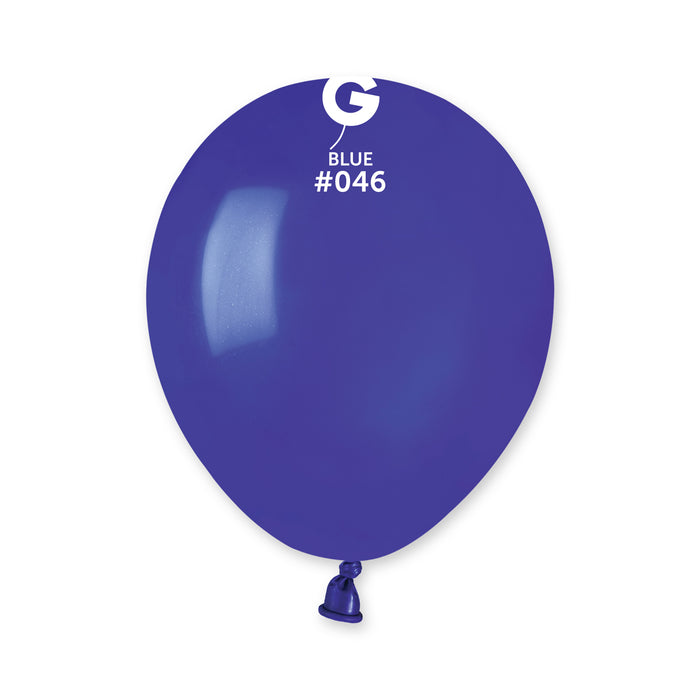 5" Latex Balloon - #046 Royal Blue - 100pcs