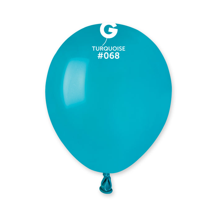 5" Latex Balloon - #068 Turquoise - 100pcs