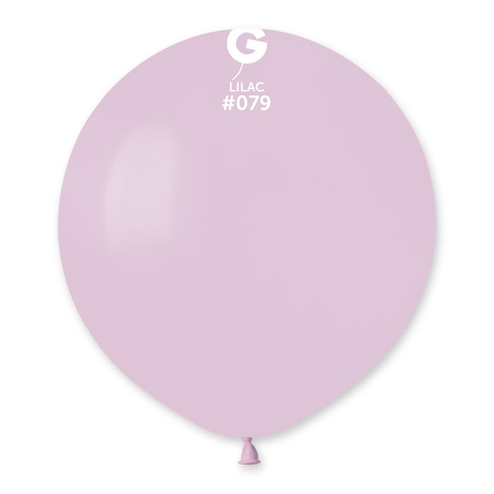 19" Latex Balloon - #079 Lilac - 25pcs