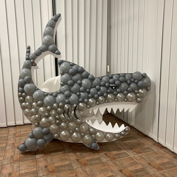 Shark | Balloon Mosaic Frame| 62.99in x 59.05in