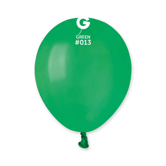 5" Latex Balloon - #013 Green - 100pcs