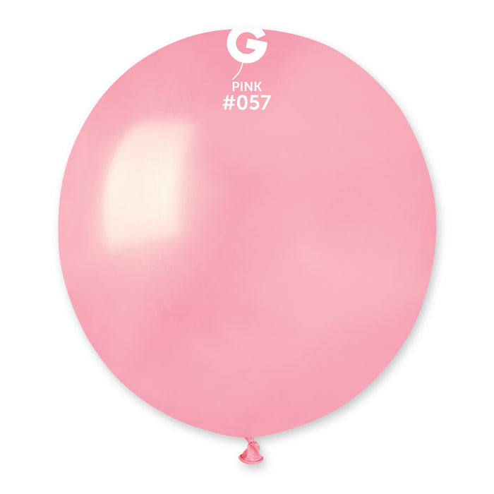 19" Latex Balloon - #057 Pink - 25pcs