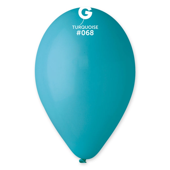 12" Latex Balloon - #068 Turquoise - 50pcs