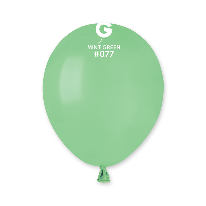 5" Latex Balloon - #077 Mint Green - 100pcs