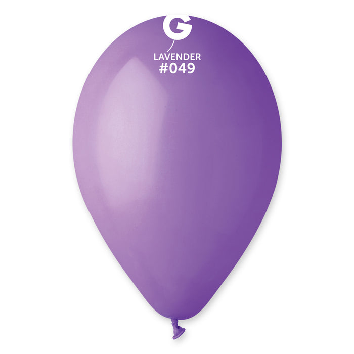 12" Latex Balloon - #049 Lavender - 50pcs