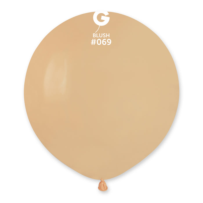 19" Latex Balloon - #069 Blush - 25pcs