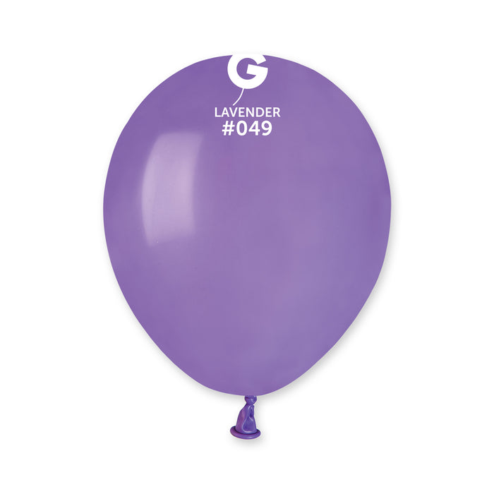 5" Latex Balloon - #049 Lavender - 100pcs