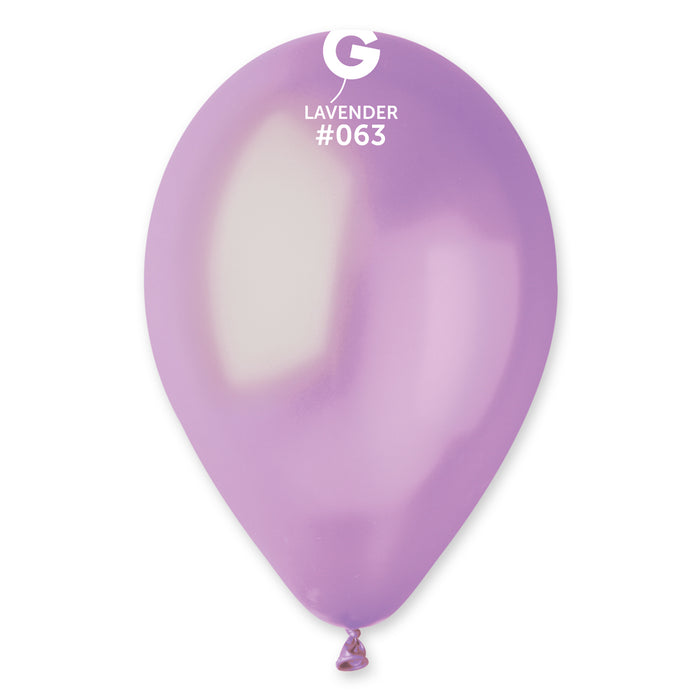12" Latex Balloon - #063 Metallic Lavender - 50pcs